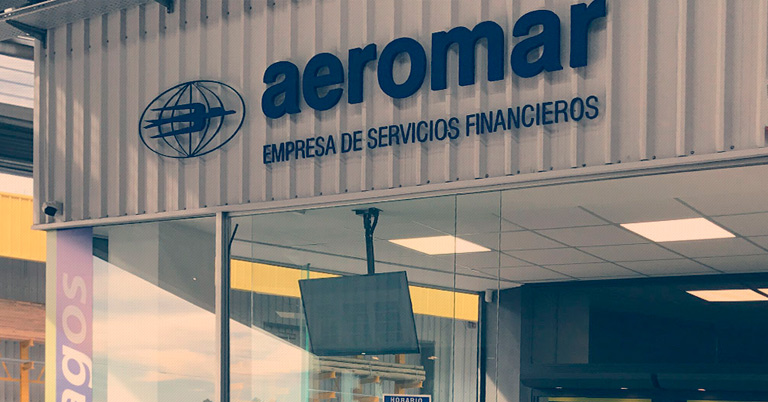 Aeromar, servicios financieros. Punta del Este, Uruguay